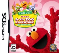 Sesame Street: Elmo's A-To-Zoo Adventure Nintendo DS  box art